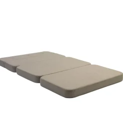 By KlipKlap - KK 3 Fold Sofa 120cm - Sand med sand farvet knapper