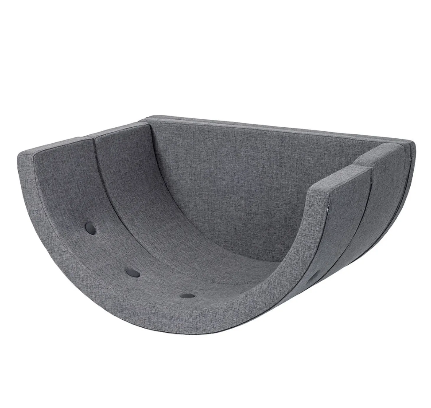 By klipklap - KK Play Fold - Circle - Blå Grå m. Grå
