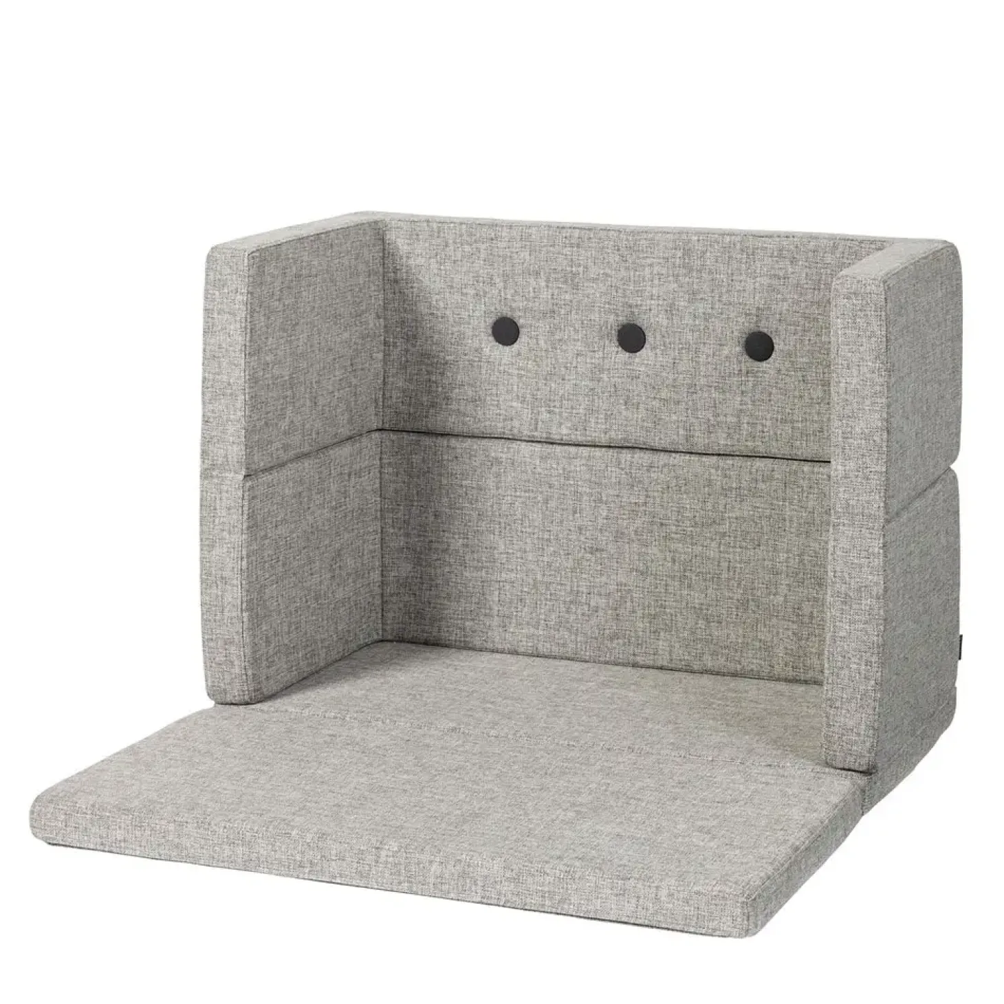 By klipklap - KK Play Fold - Square - multi grå m. grå