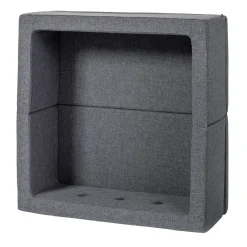 By klipklap - KK Play Fold - Square - Blå Grå m. Grå