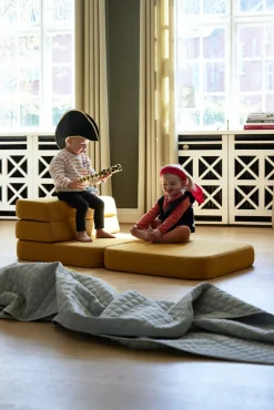 by KlipKlap - Sofa - KK 3 Fold Sofa Single - Mustard w. Mustard - Gul