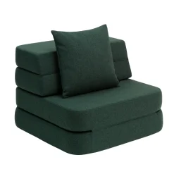 by KlipKlap - Sofa - KK 3 Fold Sofa Single - Grøn - Deep Green w. Light Green