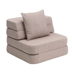by KlipKlap - Sofa - KK 3 Fold Sofa Single - Soft Rose w. Rose - Rosa