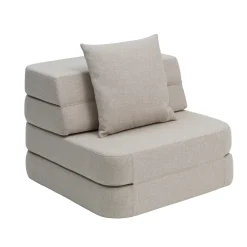 by KlipKlap - Sofa - KK 3 Fold Sofa Single Soft - Beige w. Sand