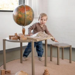 By KlipKlap - Stacking Stool - Sand grey