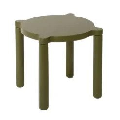 By KlipKlap - Stacking Stool - Olive green
