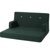 By KlipKlap børnesofa - KK Kids Sofa - Mørkegrøn - Deep Green