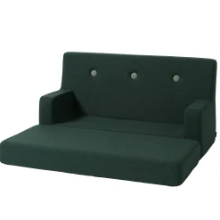 By KlipKlap børnesofa - KK Kids Sofa - Mørkegrøn - Deep Green