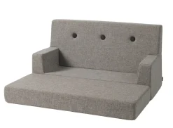 By KlipKlap børnesofa - KK Kids Sofa - Multigrå