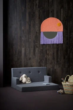 By KlipKlap børnesofa - KK Kids Sofa - Blågrå