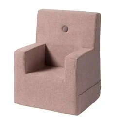 By KlipKlap børnestol - KK Kids chair XL - Soft Rosa m. Rosa Knap