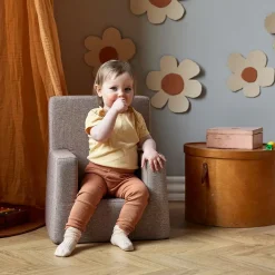 By KlipKlap børnestol - KK Kids chair XL - Soft Rosa m. Rosa Knap