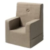 By KlipKlap børnestol - KK Kids chair XL - Sand m. sand knap