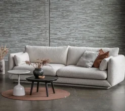 Cane-Line - Bloom 3-pers. sofa m/plint - Chenny Dark green