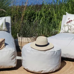 Chic Antique - Loungepuf udendørs - Beige