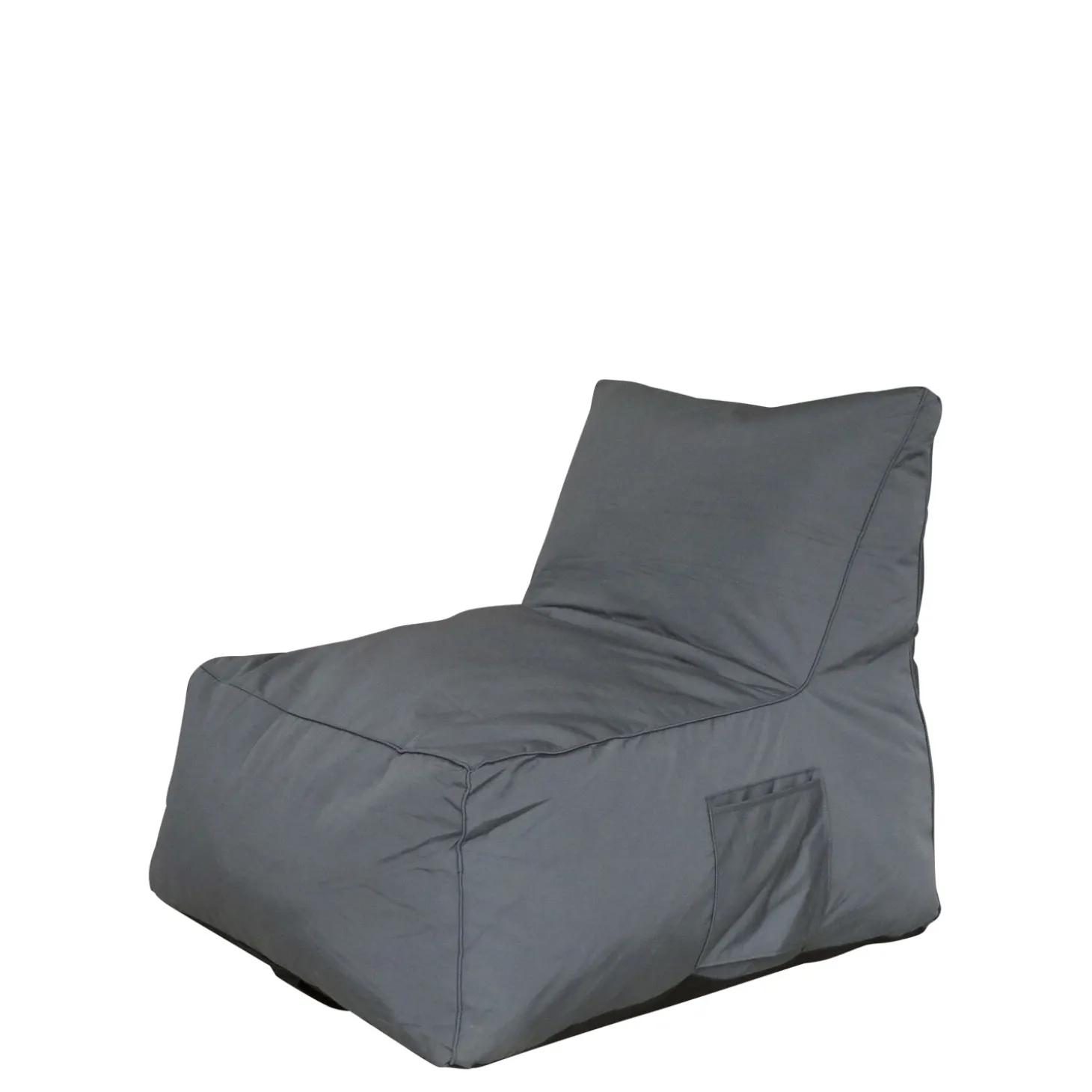 Chic Antique - Loungestol udendørs - Anthracit - H65, L80, B75 cm