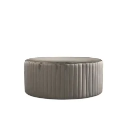 Chic Antique - Marat Puf Velour - Latte