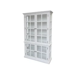 Chic Antique - Vitrineskab - Hvid