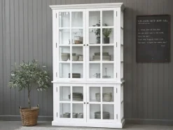 Chic Antique - Vitrineskab - Hvid