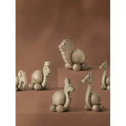 ChiCura - Træfigur - Spinning Kangaroo - Small