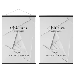 ChiCura Copenhagen - Magnetramme - Sort 51 cm