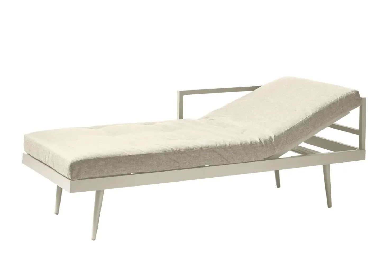 Cinas - Rio daybed, Sandy Grey Aluminiums stel, hynder i Sand