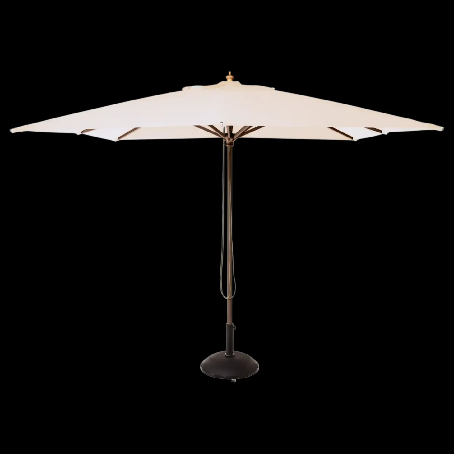 Cinas - Alezio Parasol 3x3m off-white olefin dug