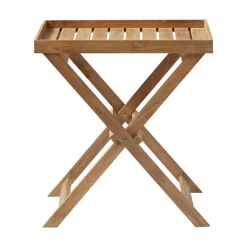 Cinas - Bakkebord 60x40cm teak