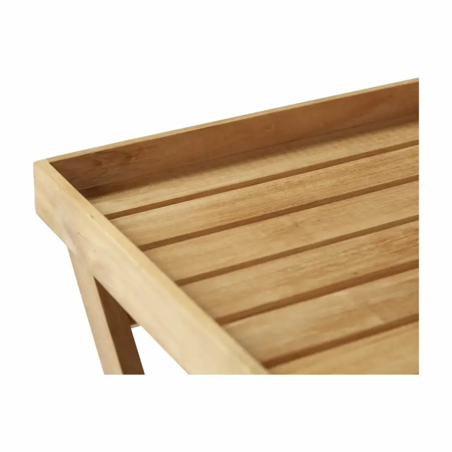 Cinas - Bakkebord 60x40cm teak