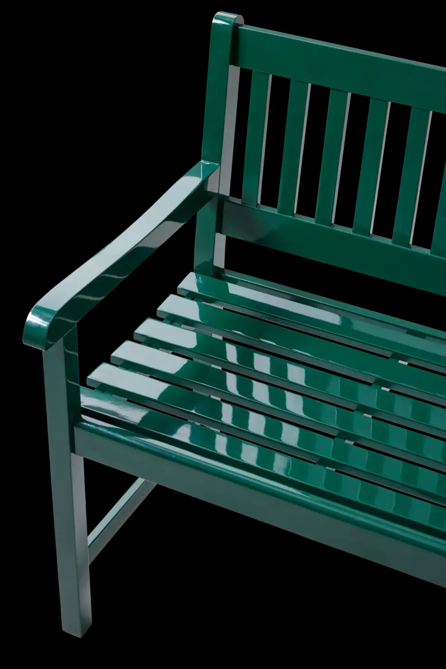 Cinas - Havebænk - Brighton bænk 150x59cm grøn