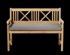 Cinas - Havebænk - Rosenborg bænk 120x59cm teak