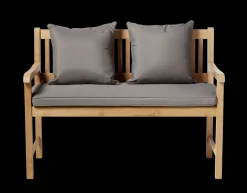 Cinas - Havebænk - Rosenborg bænk 120x59cm teak