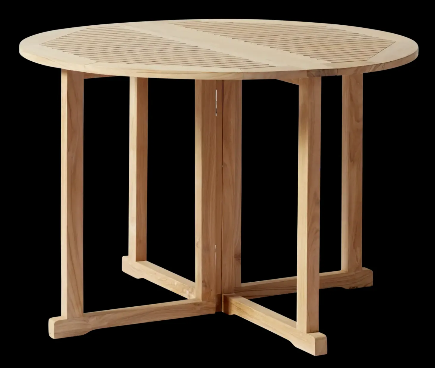 Cinas - Havebord - Butterfly bord rundt Ø110cm teak