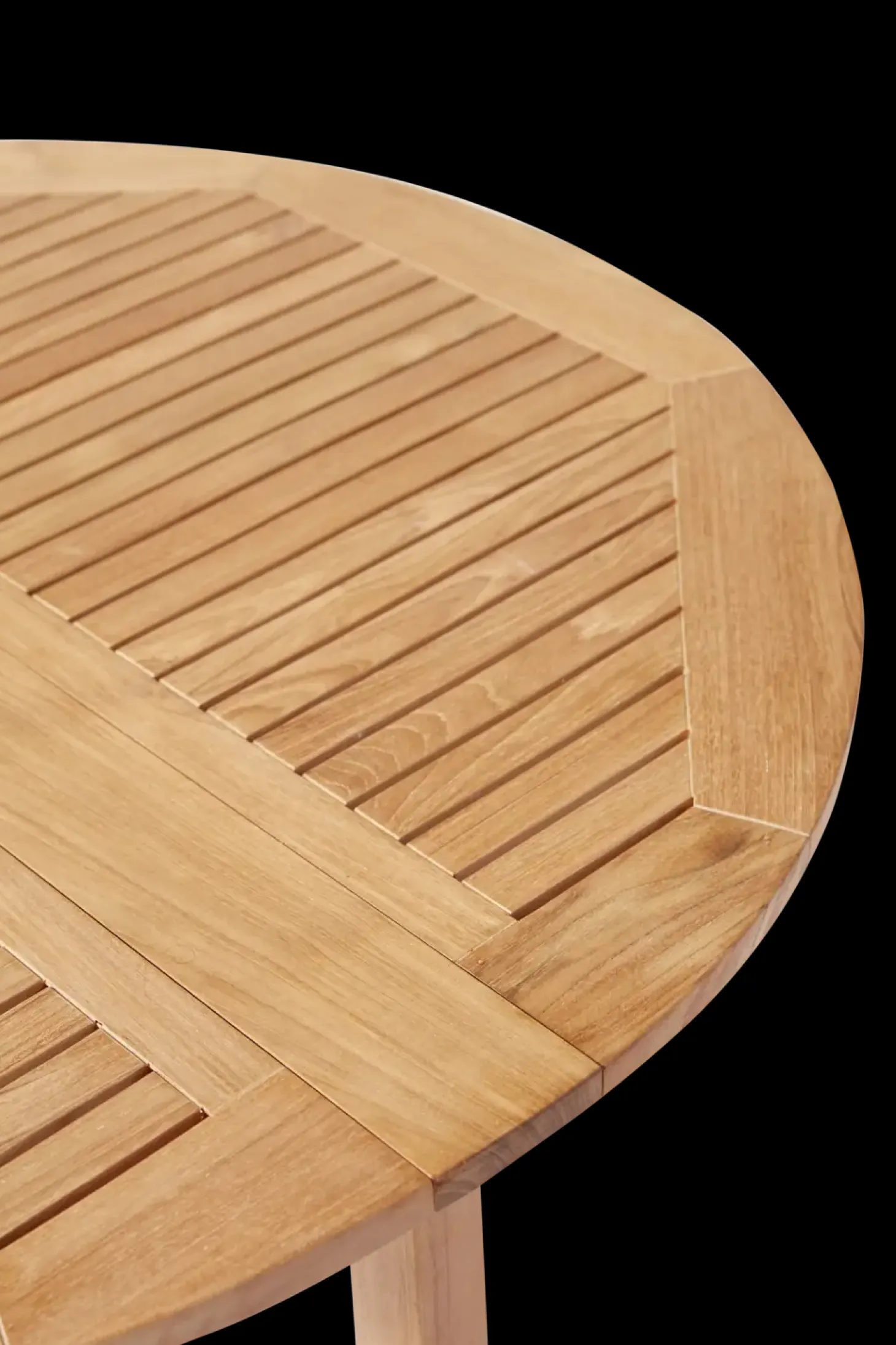 Cinas - Havebord - Butterfly bord rundt Ø110cm teak