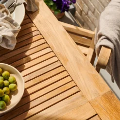 Cinas - Havebord - Butterfly klapbord 130x65cm teak