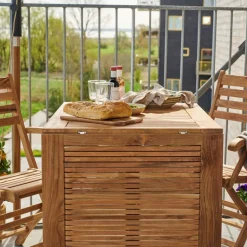 Cinas - Havebord - Butterfly klapbord 130x65cm teak