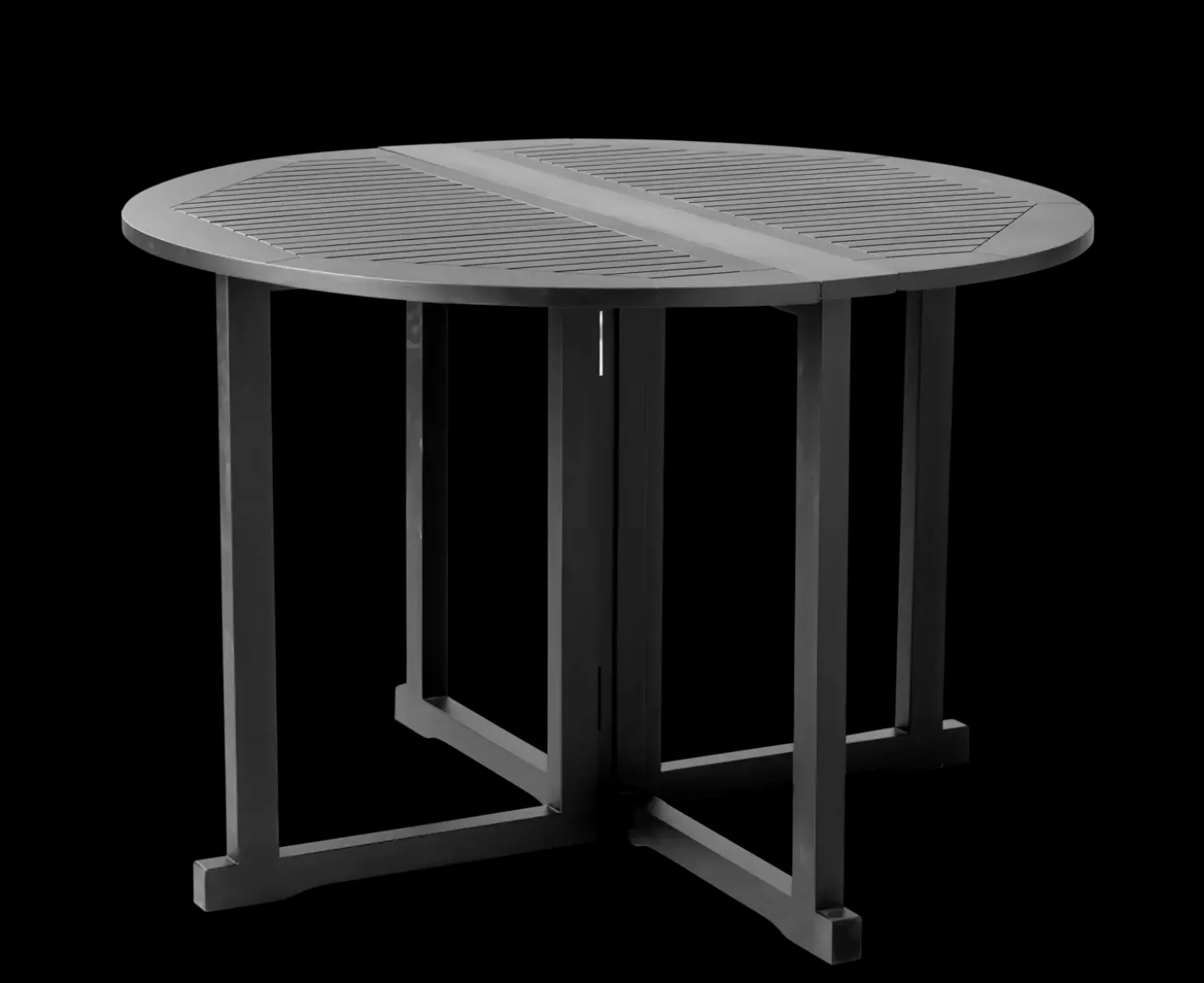 Cinas - Havebord - Butterfly rundt bord Ø110cm mat sort