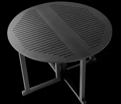 Cinas - Havebord - Butterfly rundt bord Ø110cm mat sort