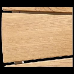 Cinas - Havebord - Ellen bord Ø130cm hvid/teak