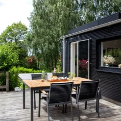 Cinas - Havebord - Mood Extreme bord 167,5x100cm antracit/teak
