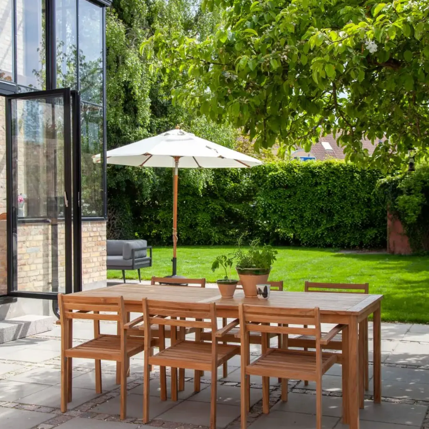 Cinas - Havebord - Oxford bord 210x90cm teak
