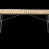 Cinas - Havebord - Parc bord i teak med antracitgrå stel