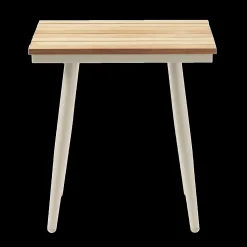 Cinas - Havebord - Rio sidebord, Sandy Grey aluminium/teak