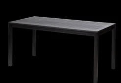 Cinas - Havebord - Rosenborg bord 165x80cm mat sort
