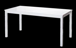 Cinas - Havebord - Rosenborg bord 165x80cm hvid mahogni