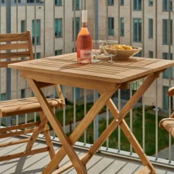 Cinas - Havebord - York foldebord 70x70cm teak