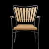 Cinas - Havestol - Ellen stol antracit/teak