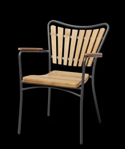 Cinas - Havestol - Ellen stol antracit/teak