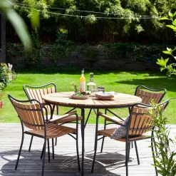 Cinas - Havestol - Ellen stol antracit/teak