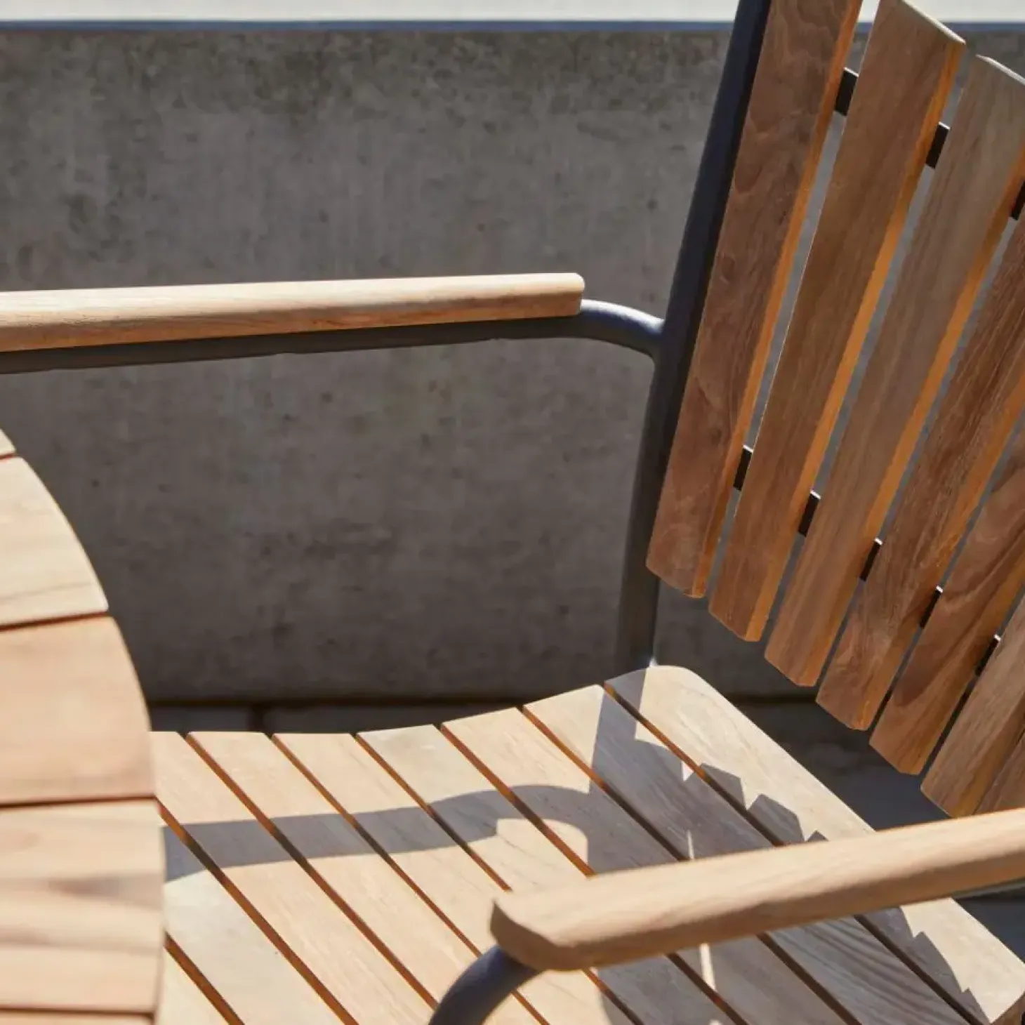 Cinas - Havestol - Ellen stol antracit/teak